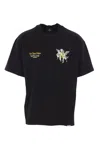 Represent Legacy Cherubs Cotton Graphic T-shirt In Black
