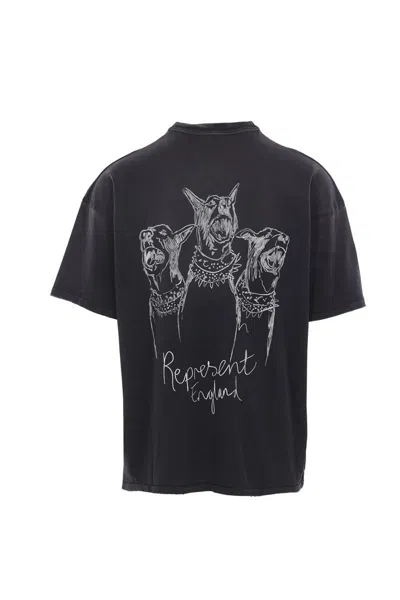 Represent T-shirts And Polos In Black