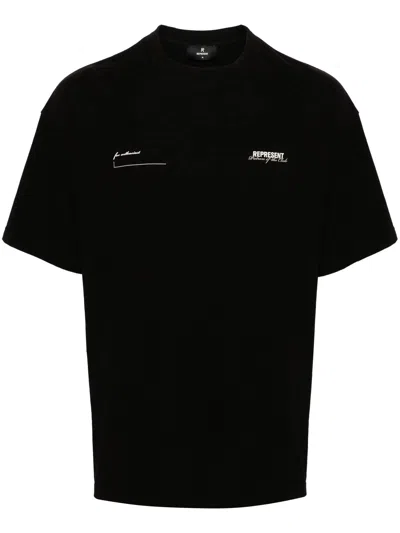 REPRESENT REPRESENT T-SHIRTS AND POLOS BLACK