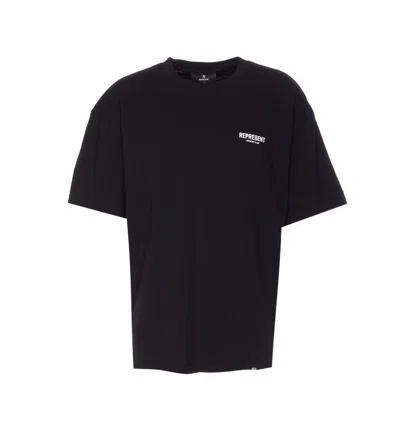 Represent T-shirts And Polos In Black