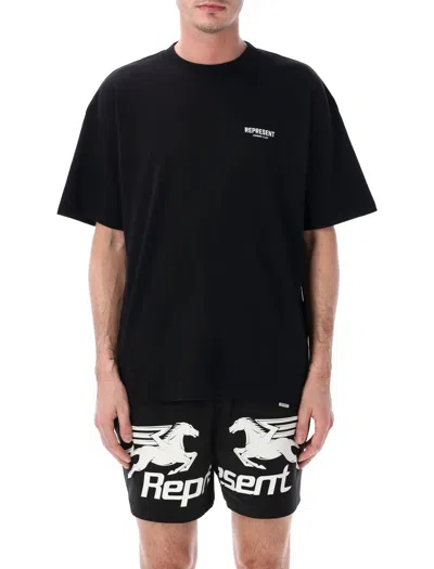 Represent T Shirts And Polos Black
