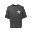 Represent Graphic Print Crew Neck Short Sleeve T-shirt In Gray