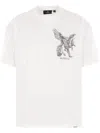 Represent Cotton T Shirts In Bianco