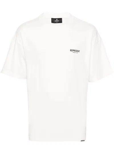 REPRESENT REPRESENT T-SHIRTS AND POLOS WHITE