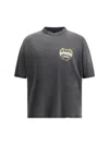 Represent Graphic Print Crew Neck Short Sleeve T-shirt In Black
