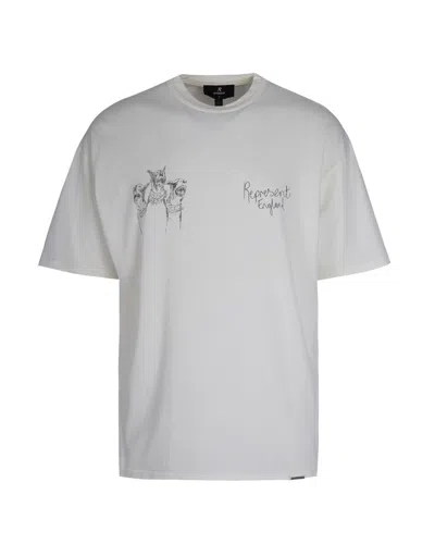 Represent T-shirts In Gray