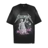 Represent Master Of Puppets X Metallica Grey T-shirt With Front And Back Print In Cotton Blend Man In Grey