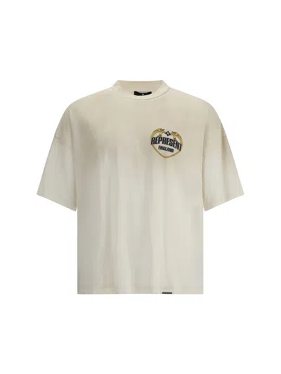 Represent Angel Border T-shirt In Neutral