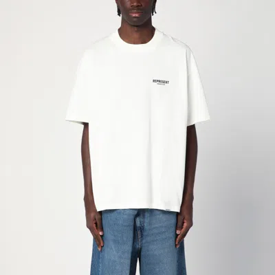 Represent Owners Club Printed T-shirt In White
