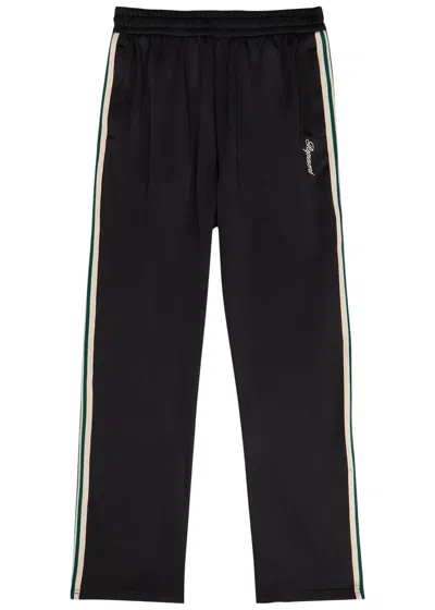 REPRESENT REPRESENT TAPED LOGO-EMBROIDERED JERSEY TRACK PANTS
