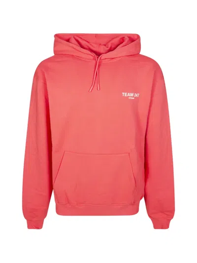 Represent Team 247 Cotton Hoodie In Red