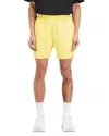 Represent Team 247 Fused 5 Shorts In Lemon