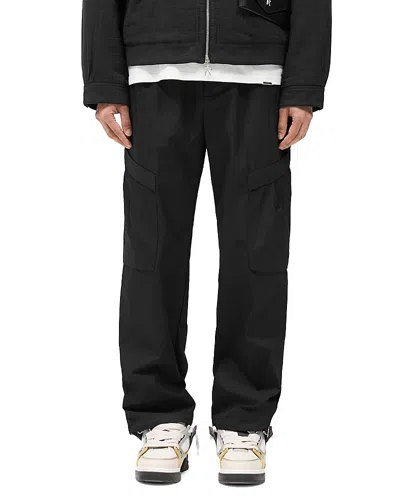 Represent Tech Cargo Pants In Jet Black