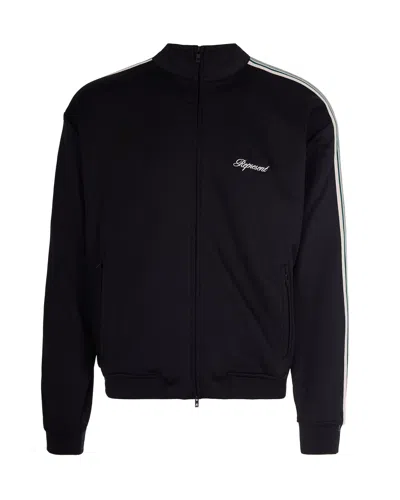 Represent Technical Fabric Track Jacket In Black