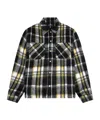 Represent Textured Plaid Shirt In Multi