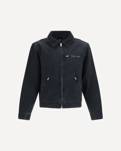 Represent The Work Cotton Jacket In Black