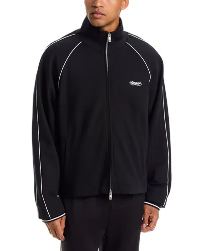 Represent Thin Stripe Traxsuit Jacket In Black