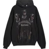 Represent Vintage Black Hoodie With Doberman Graphic And Classic Features In Black