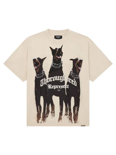 Represent Thoroughbred Regular Fit T-shirt In Animal Print