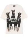 Represent Sand Cotton Thoroughbred T-shirt In Neutral