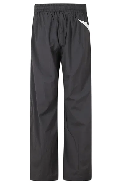 Represent Track Star Striped Polyamide-blend Track Pants In Black