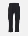 Represent Black Tech Cargo Trousers In Black