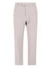 Represent Beige Tailored Pants With Medium Waist In Pink