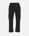 Represent Black Tech Cargo Trousers In Black