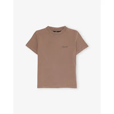 Represent Kids' Truffle Owners' Club Brand-print Cotton Jersey T-shirt 1