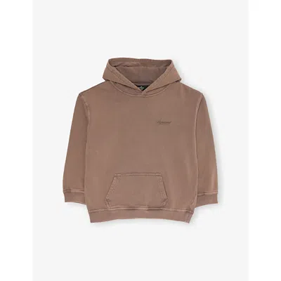 Represent Kids' Truffle Owners' Club Brand-print Cotton-jersey Hoody 1-6