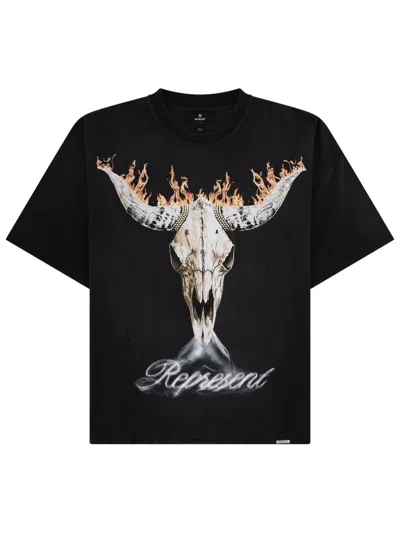 Represent T-shirt "british Cowboys" In Black