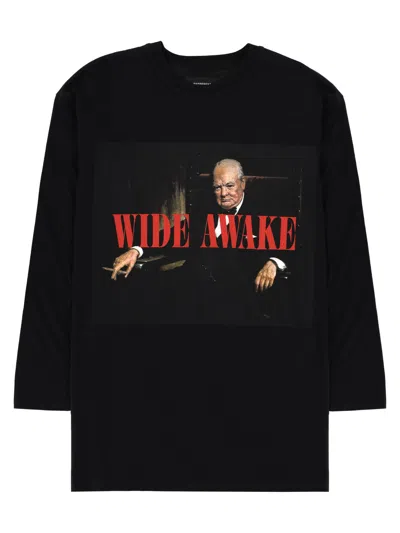 Represent Long Sleeve Churchill T-shirt For Men In Black