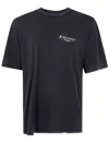 Represent T-shirt England Legacy Oversize In Cotone Nero Uomo In Black