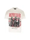 Represent 티셔츠 남성 색상 베이지 In White