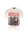 Represent 티셔츠 남성 색상 베이지 In White