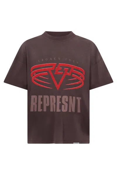Represent T-shirt Living Legacy Tour In Burgundy
