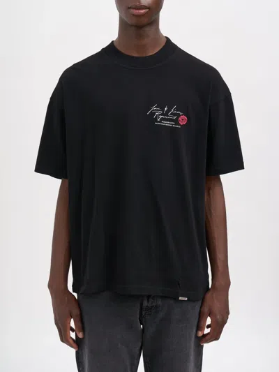 Represent T-shirt Love And Kisses In Black
