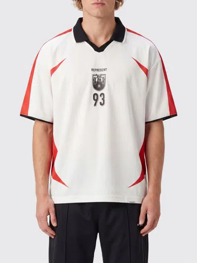 Represent T-shirt Men In White