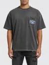 Represent T-shirt Men  In Gray