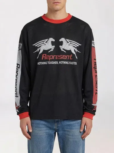 Represent T-shirt Men  In Black