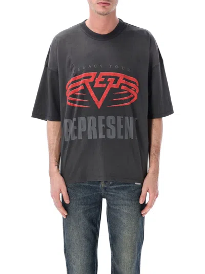 Represent T-shirt Men  In Black