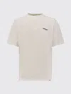 Represent White Cotton T-shirt In Neutral