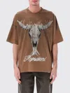 Represent Dusty Brown Jersey British Cowboys T-shirt In Brown