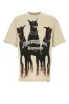 Represent Sand Cotton Thoroughbred T-shirt In Neutral