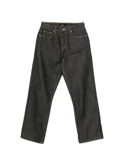 Represent Turn-up Jeans In Black