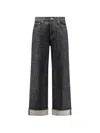 Represent Belt Loop Jeans In Gray