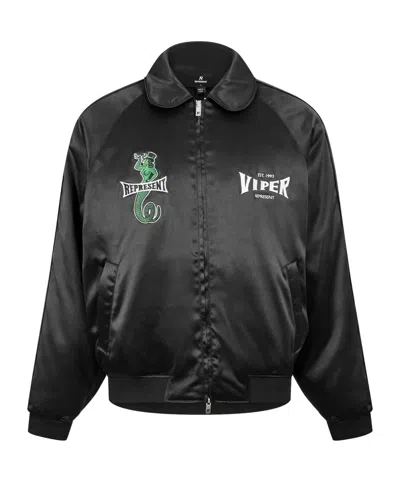Represent Varsity Jacket In Black