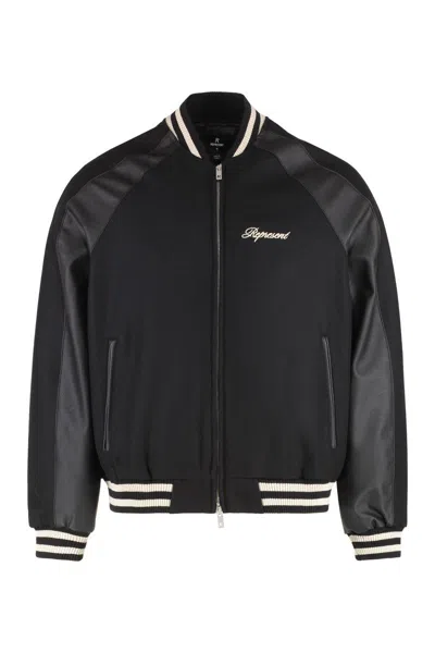 REPRESENT REPRESENT VARSITY KNITTED BOMBER JACKET