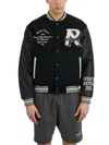 Represent Owners Club Varsity Jacket In Black