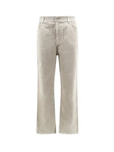 Represent Velvet Trousers In Neutral